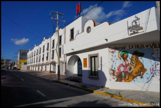 Our Funky Street In Cancun