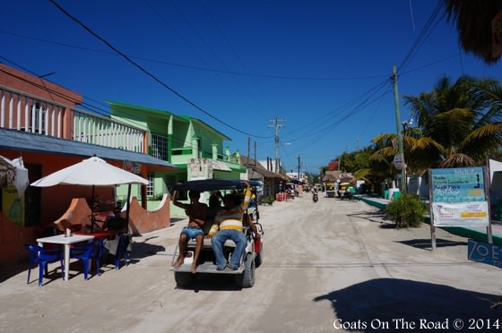 Golf Carts On Holbox