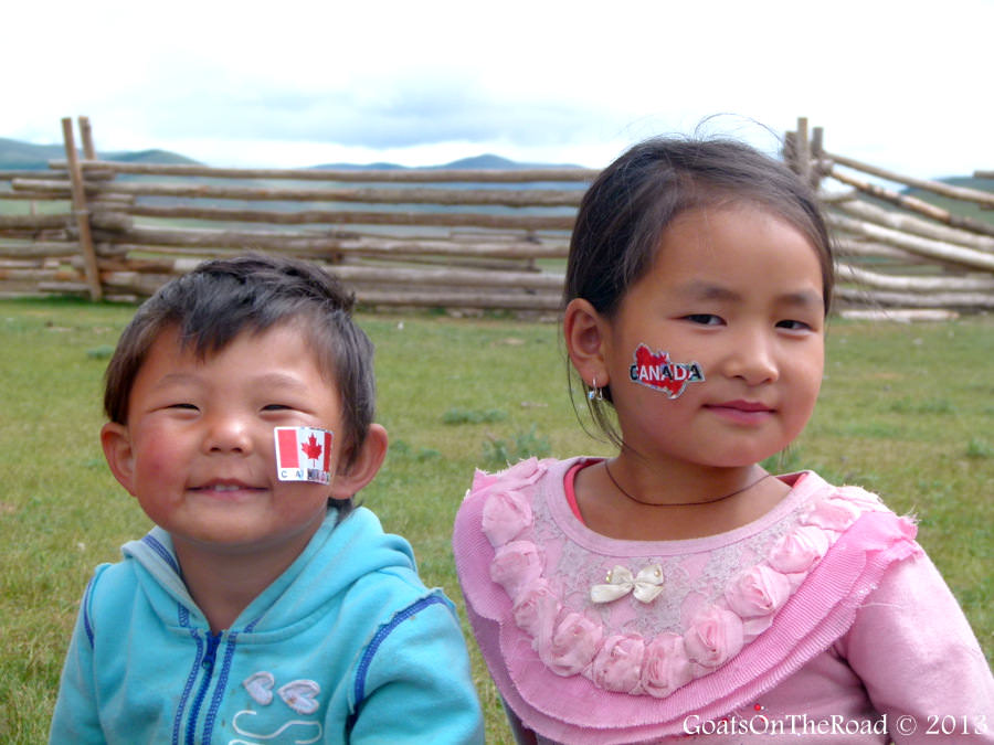 mongolian kids