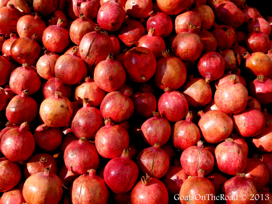 pomegranates