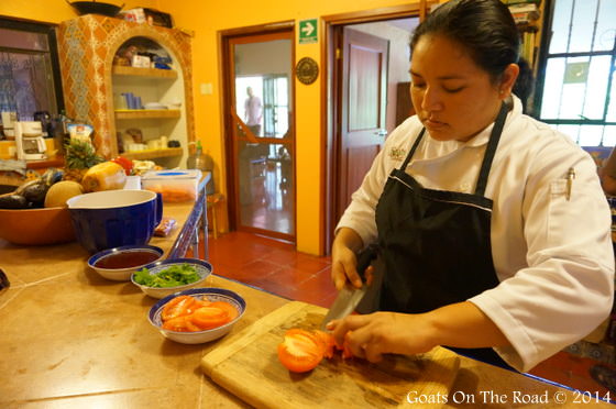 Preparing Tamales
