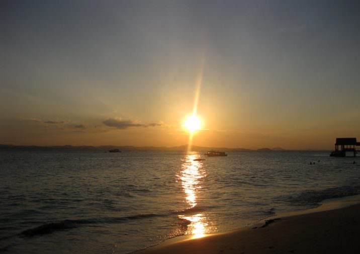 off the beaten path in southeast asia sunset kapas island malaysia