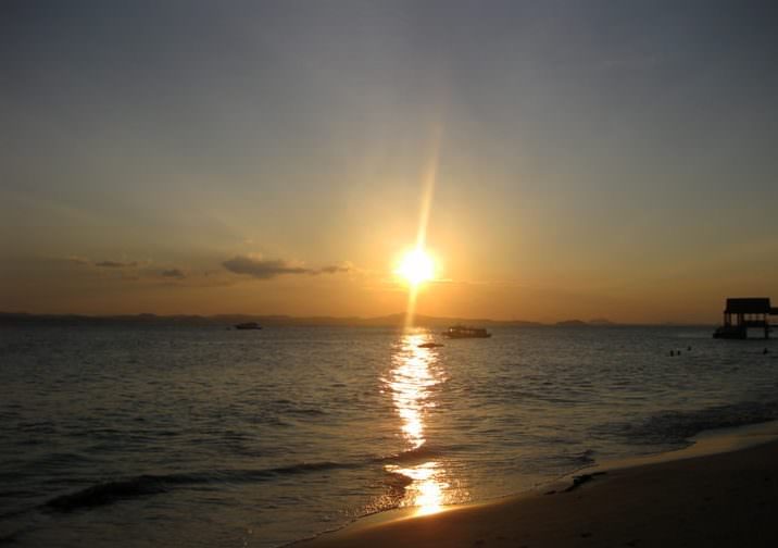 sunset kapas island