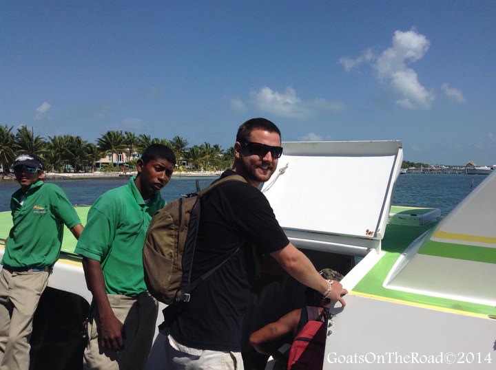 boat from caye caulker to belize city