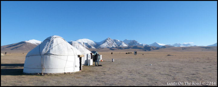 Backpacking and Staying In Yurts In Kyrgyzstan