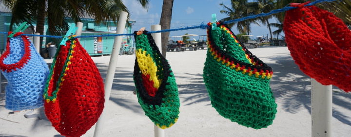 Rasta Hats Blowing In The Wind