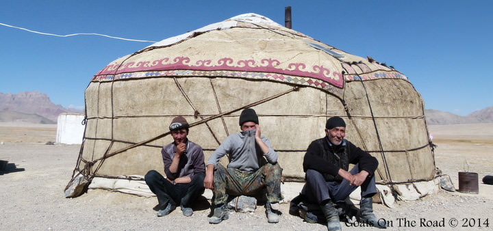 Backpacking Tajikistan - A Yurt