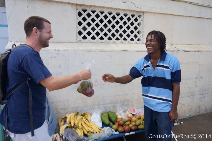 fruit vendor union island