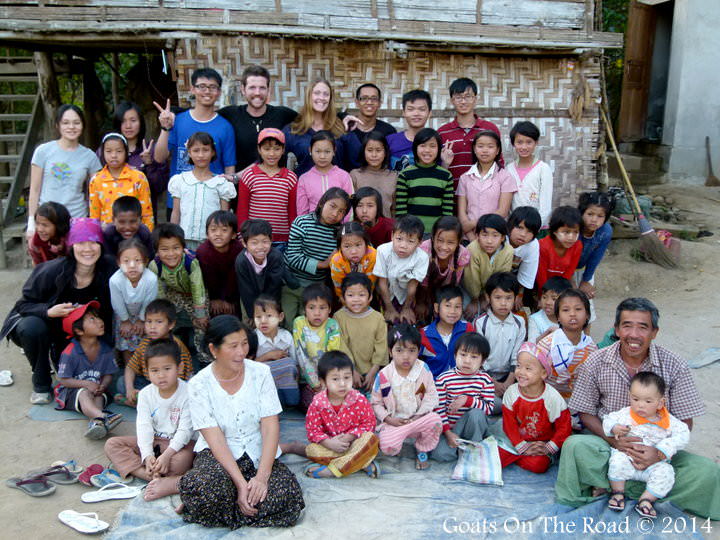 Our Class In Naloy Village, Myanmar