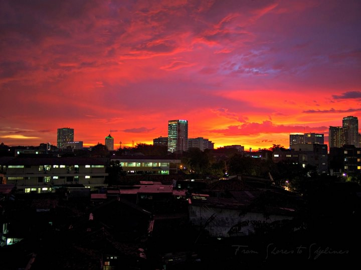 jakarta sunset