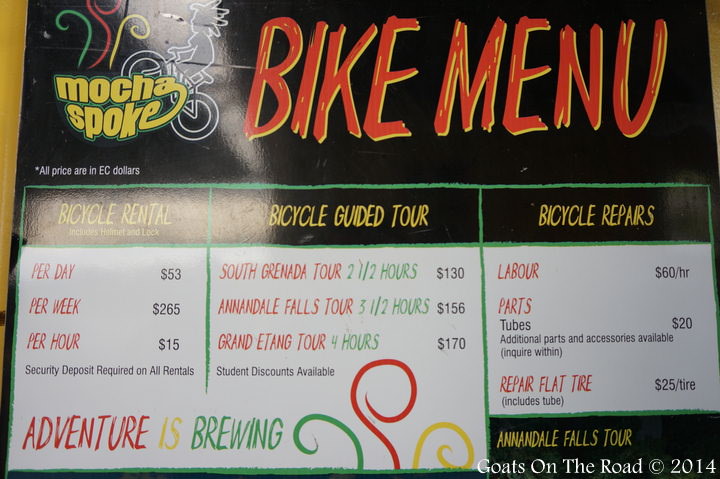 Cycle Tour Grenada