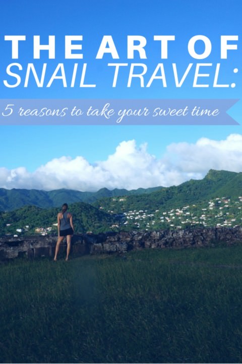 The Art Of Snail Travel- 5 Reasons To Take Your Sweet Time