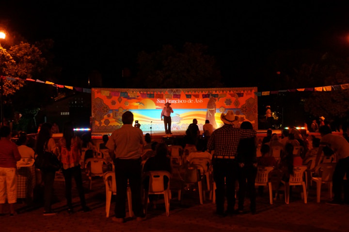 Plaza in San Pancho