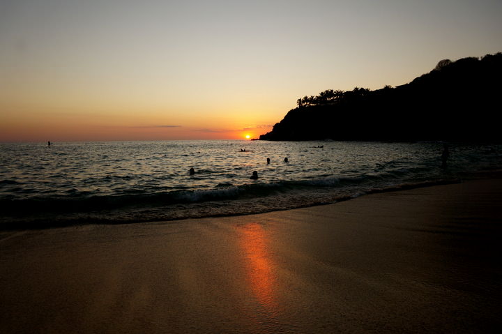 puerto escondido sunset