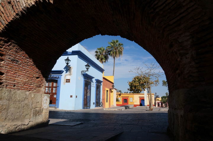 streets of oaxaca city