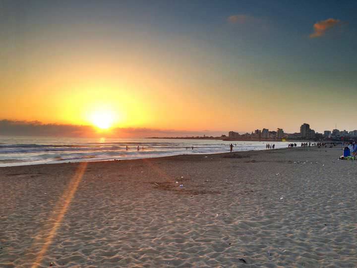 sunset in lebanon