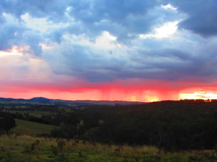 australia sunset