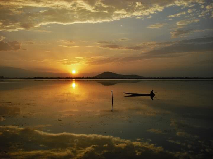 sunset india