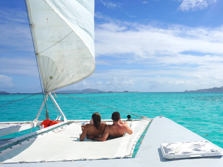 Sailing Tobago Cayes