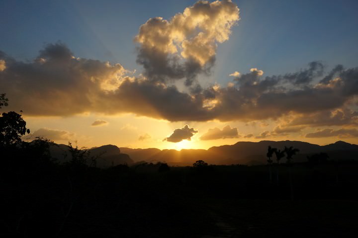 sunset in cuba 