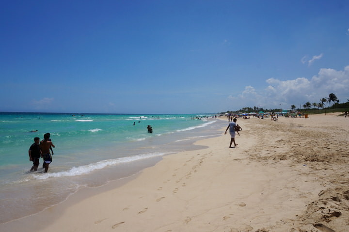 playas del este beach havana