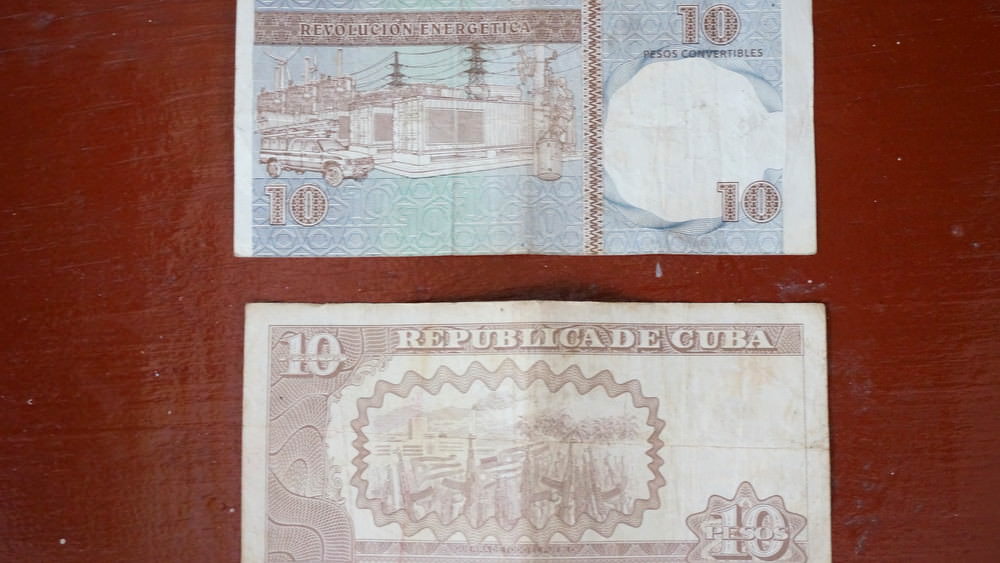 cuba dual currency national peso and convertible peso