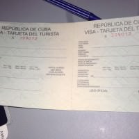 tourist card travel in cuba