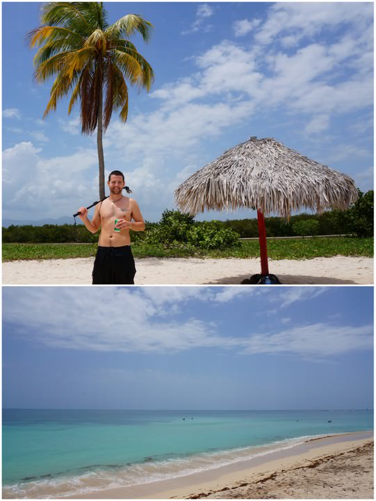 playa ancon beach trinidad cuba