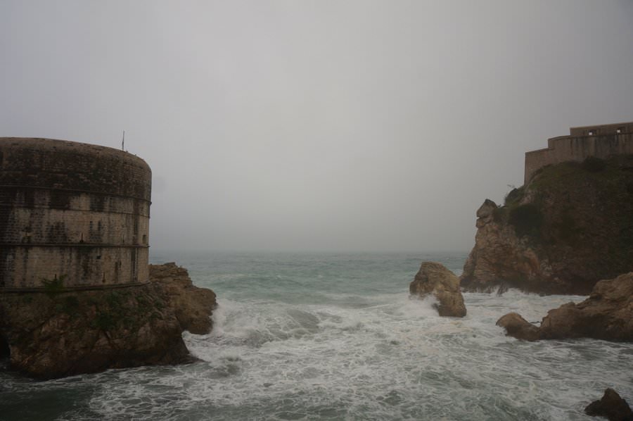 travel to dubrovnik rainy season