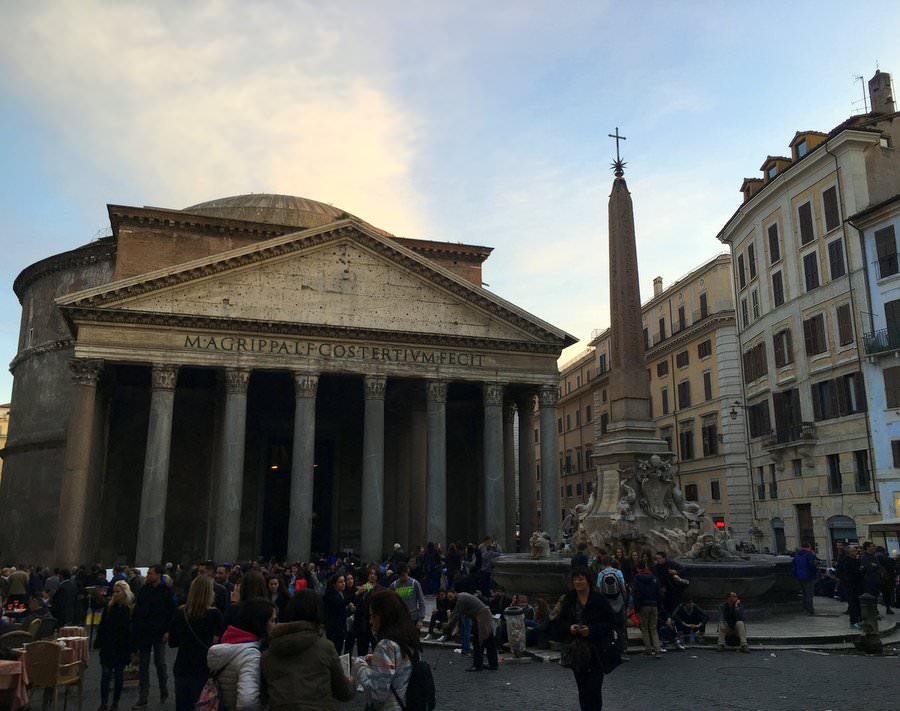 travel to rome the pantheon