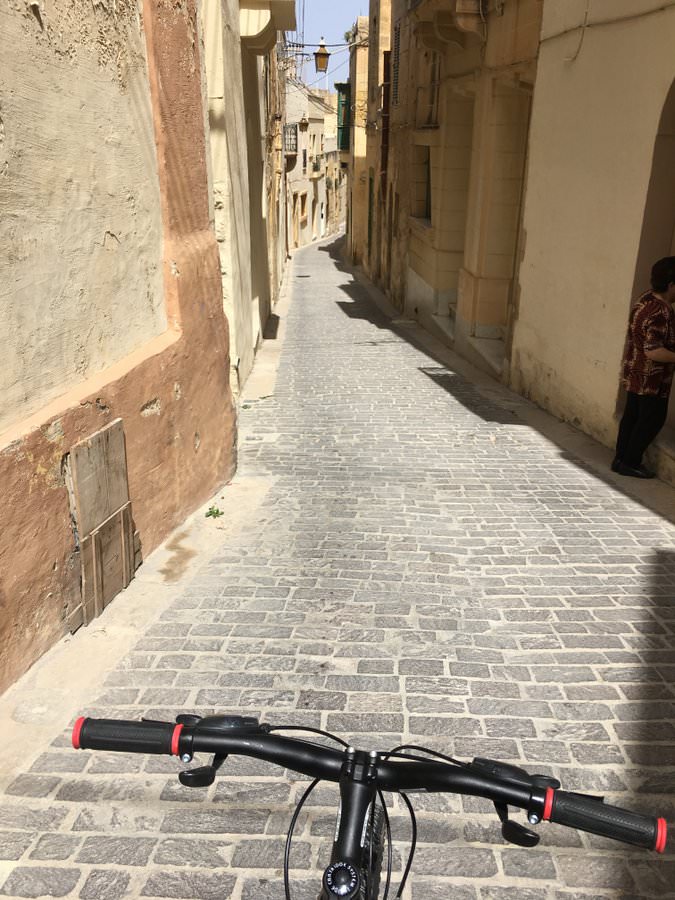 cycling in gozo island malta