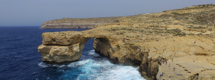 Visiting Malta Azure Window