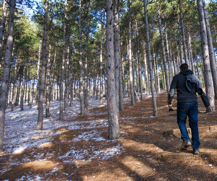 hiking in lake ohrid macedonia