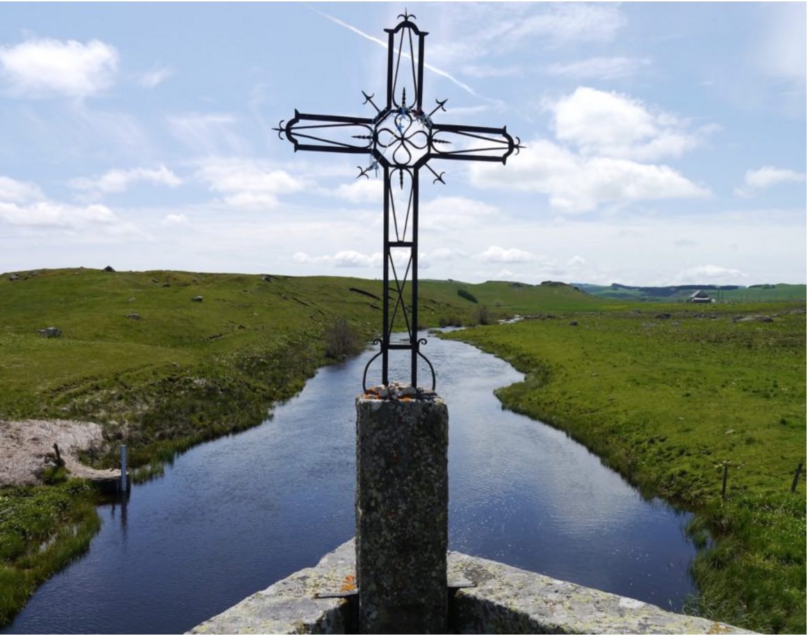 hiking on the french camino trail