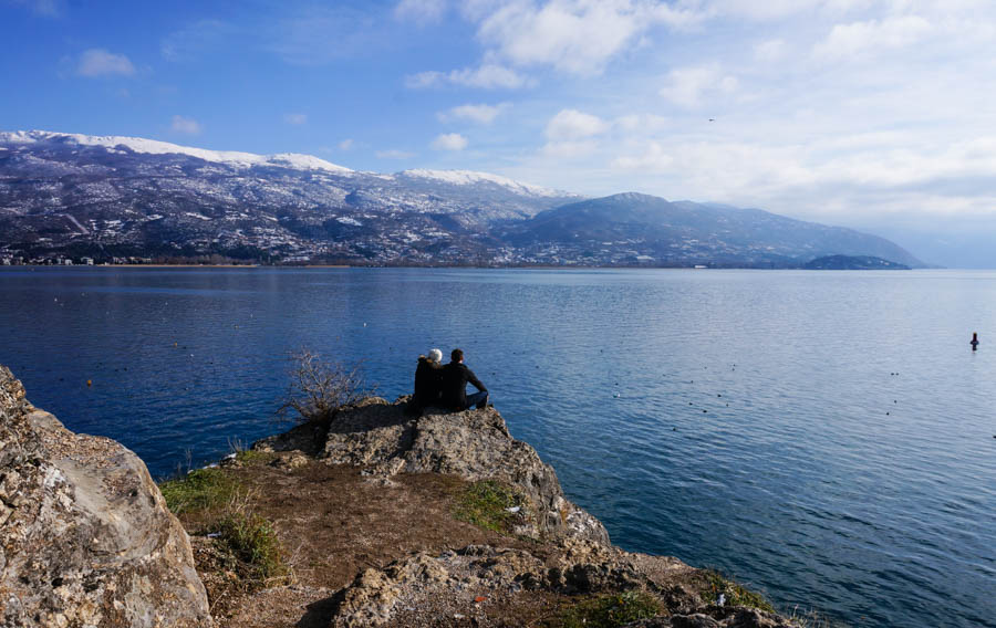 travelling to lake ohrid macedonia