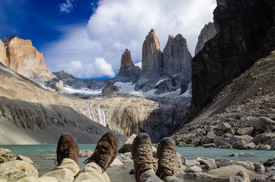 trekking in chile