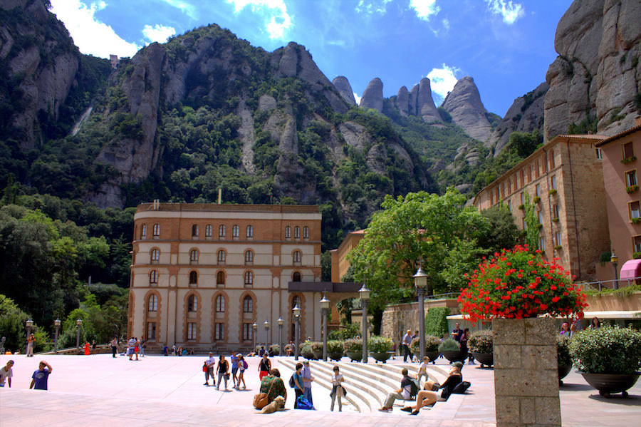 beautiful montserrat spain