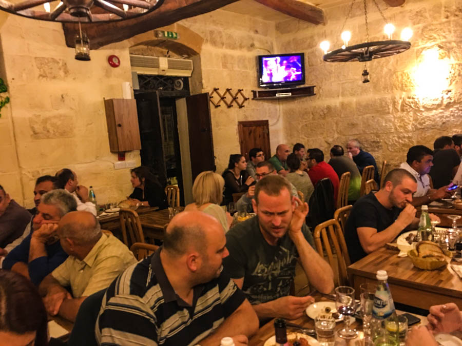 the best restaurants in malta tal ingliz mgarr