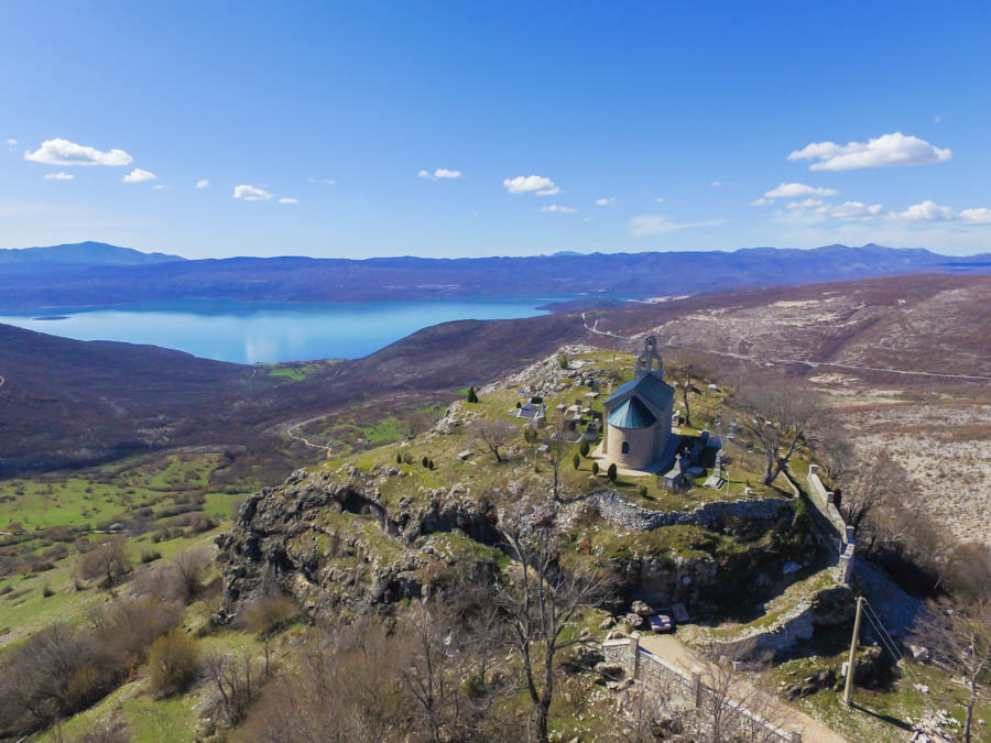 travelling with a drone in montenegro