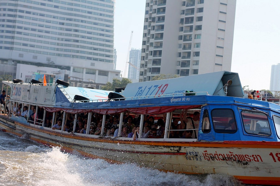 river boat bangkok thailand