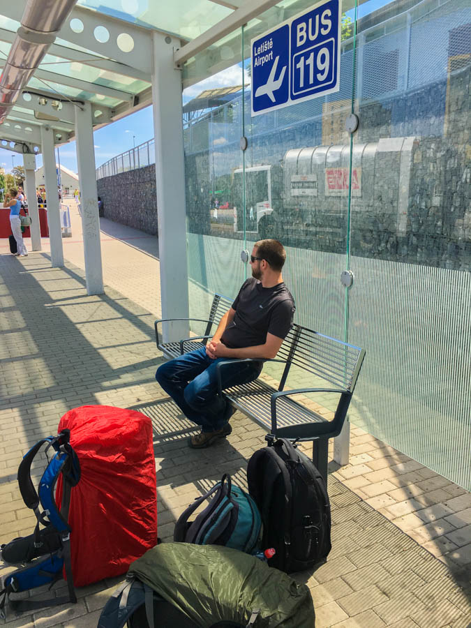 travelling without a drone backpacking