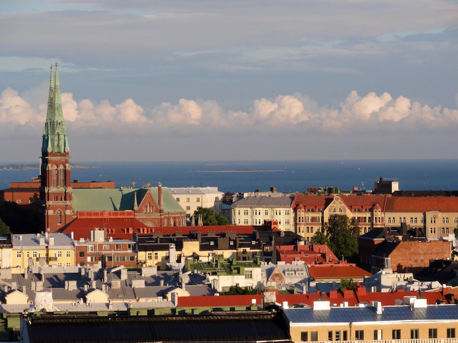 Helsinki from Torni's Ateljee Bar, Finland