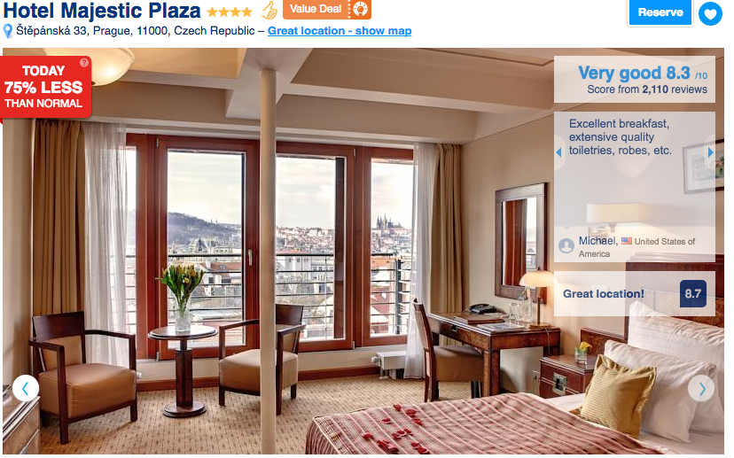 travel in prague hotels