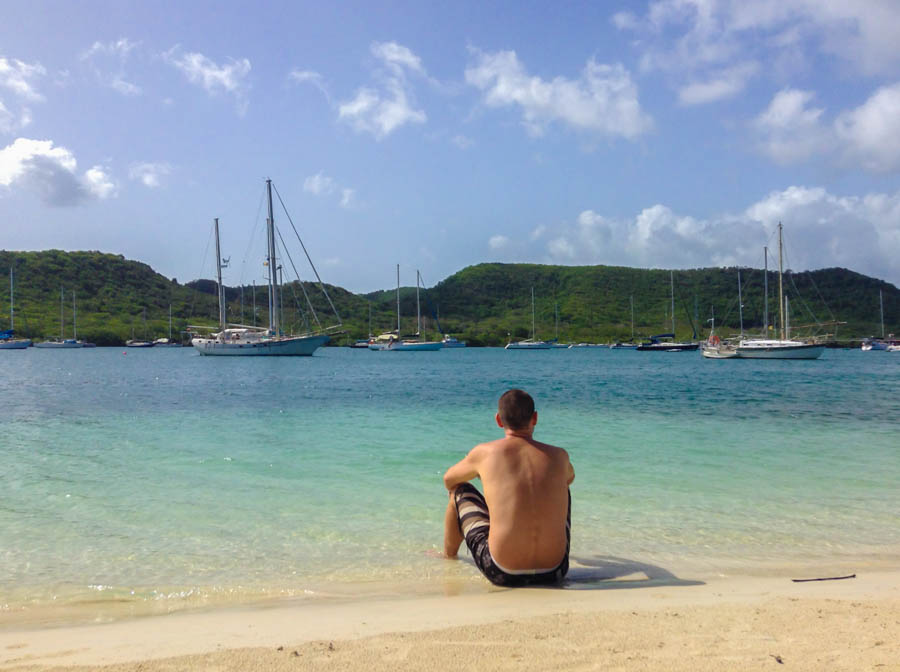 best beach in grenada hog island