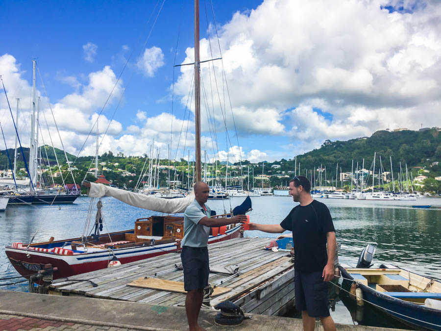 sailing in grenada with savvy 