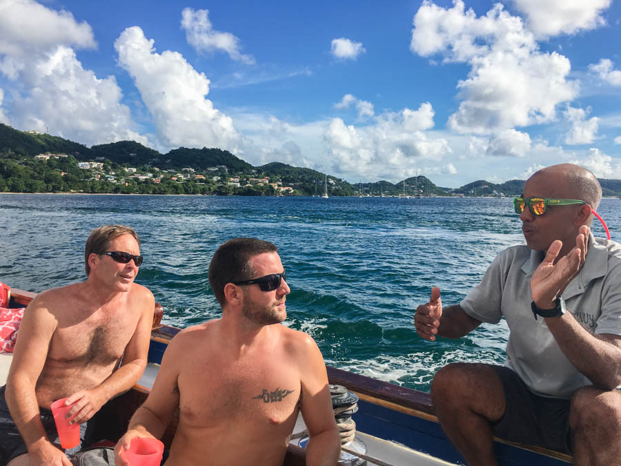 sailing in grenada boatbuilding with savvy tours