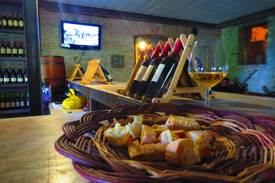 travel Georgia wine tasting in chavchavdze