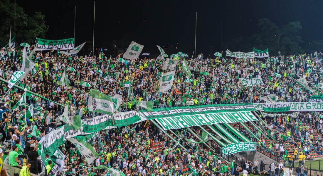 medellin soccer game in laureles