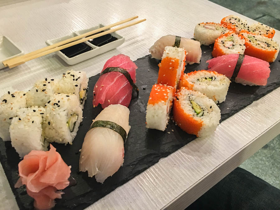 travel to medellin sushi shops in el poblado