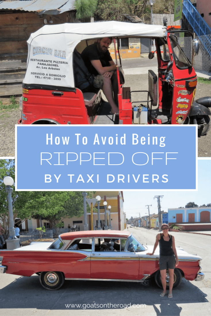 How To Avoid Being Ripped Off By Taxi Drivers Goats On The Road